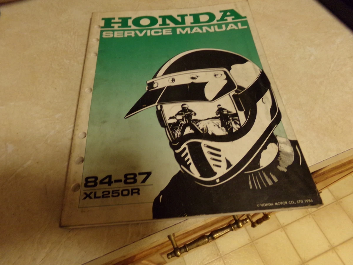 XL250R Motorcycle Repair Manuals & Literature for sale | eBay