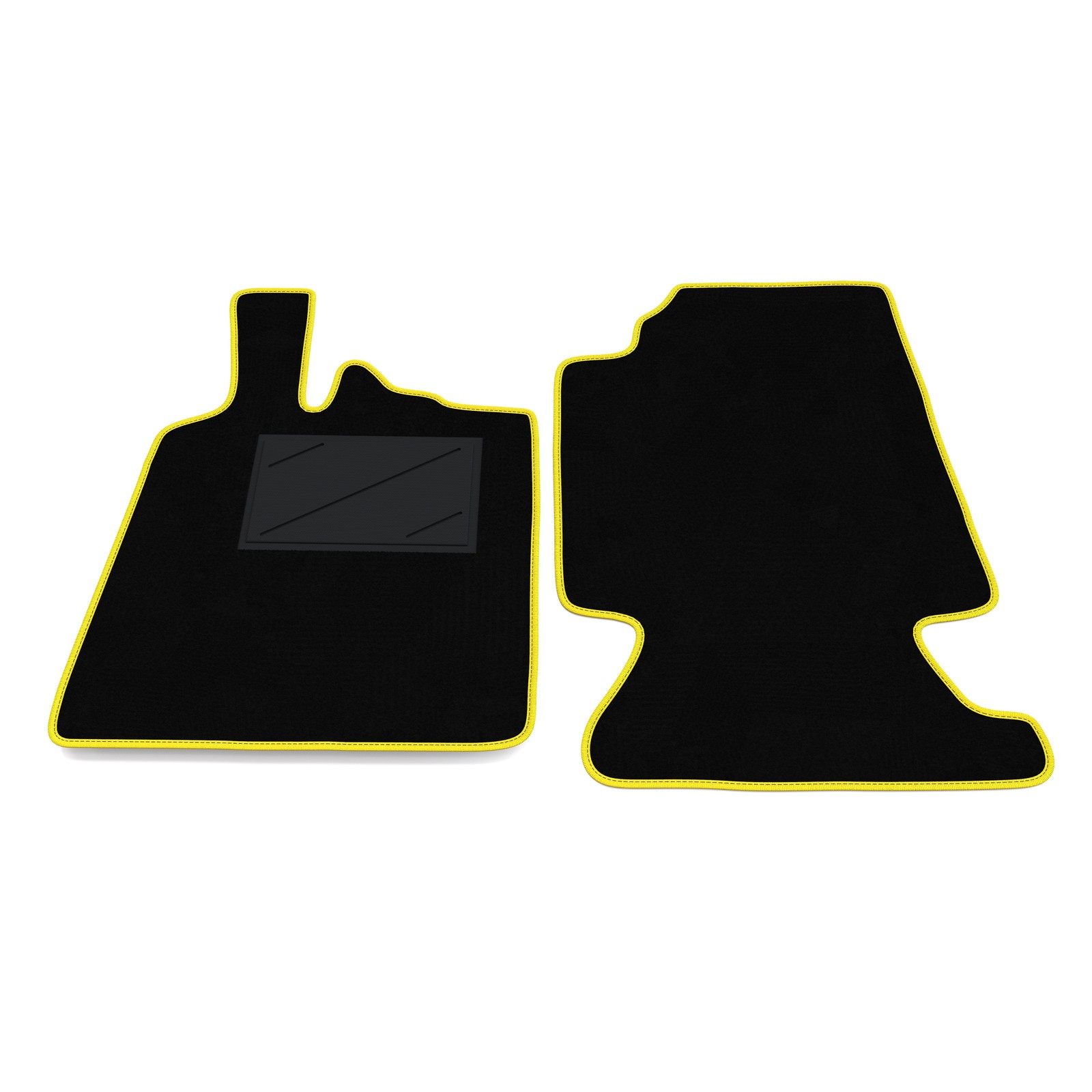 Tapis de sol Smart Fortwo W451 2007-2014 antidérapants pour stopper l'usure