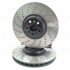 FITS BMW X3M F97 X4M F98 X5M F95 X6M F96 FRONT BRAKE DISCS PAIR 395mm X 36mm
