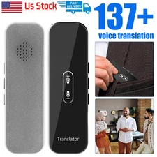 2025 Language BT Translator Device Real time Smart Instant Voice 137+ Languages.