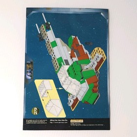 Lego Star Wars Boba Fett's Slave I (7144) Instruction Booklet ONLY