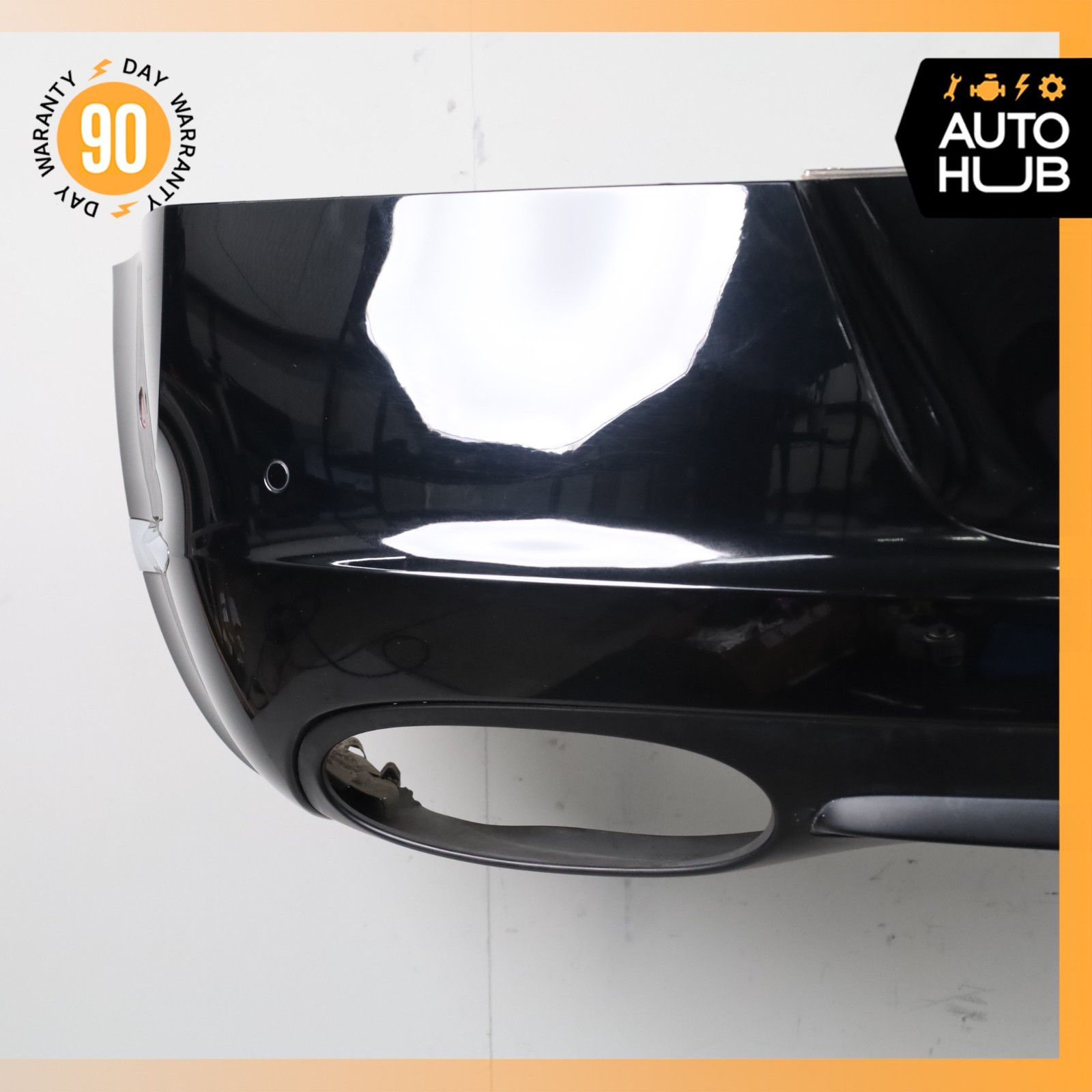 12-15 Bentley Continental GT GTC Rear Bumper Cover Assembly w/ Park Assist OEM