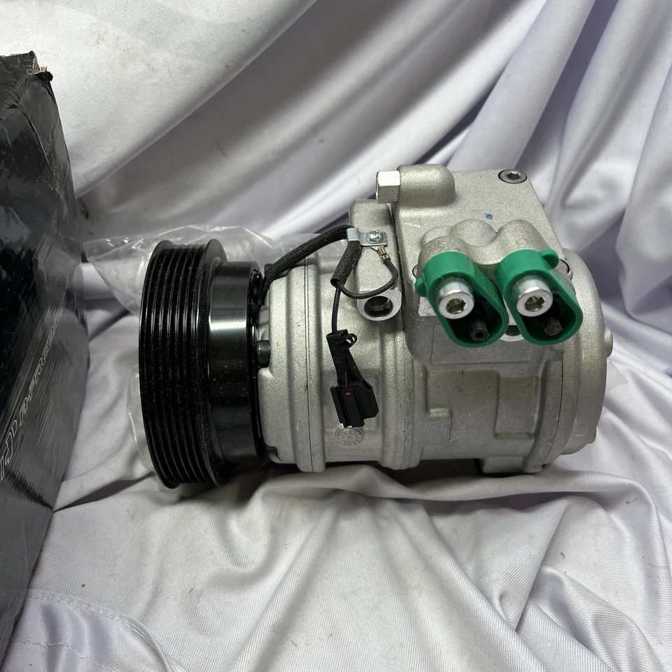 Compresor de aire acondicionado con embrague para Kia Sportage Hyundai Tucson 2005-2009 V6 2,7 L Foto 2 de 4