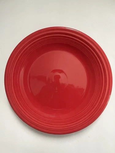 Fiestaware Dinner Plate 10.5” Fiesta Scarlet Red Homer Laughlin