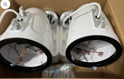 New jl audio m6 8.8 tower enclosure marine in white 