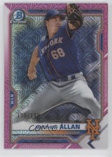 2021 Bowman Chrome Prospects Mega Box Pink Mojo Refractor /199 Matthew Allan 4z8