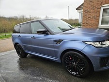 2014 Range Rover Sport 3.0 SDV6 HSE 7 Seater SVR Kit Matt Blue 135k Cat S