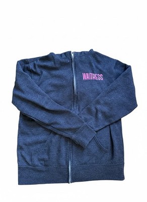 Waitress on Broadway Authentic  Merch- Zip Up - Size L