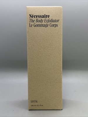 {F23} Necessaire The Body Exfoliator Santal Nourish Renew Scrub 6.1oz New Sealed
