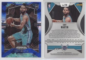 2019-20 Panini Prizm Rookie Blue Ice Prizm /99 Cody Martin #278 Rookie RC