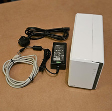 Synology DiskStation DS220J NAS Server 2-Bay Bundle 1TB (2x 500GB) WD BLUE + PSU