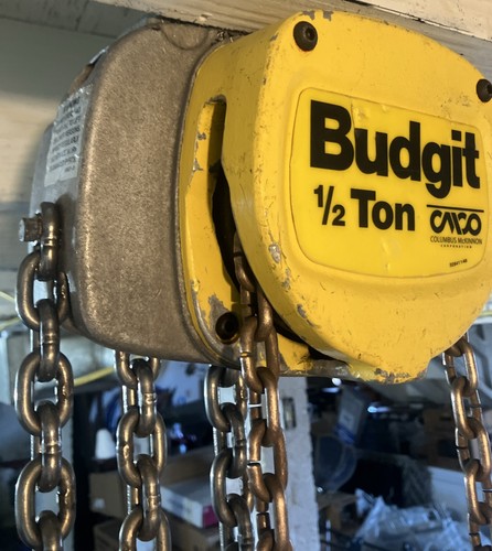 Budgit USA50 1/2 Ton Spark / Corrosion Resistant Manual Army Type Hook 8’ Lift - Picture 5 of 20