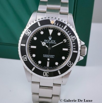 Rolex Submariner No Date Automatik Herrenuhr Ref. 14060