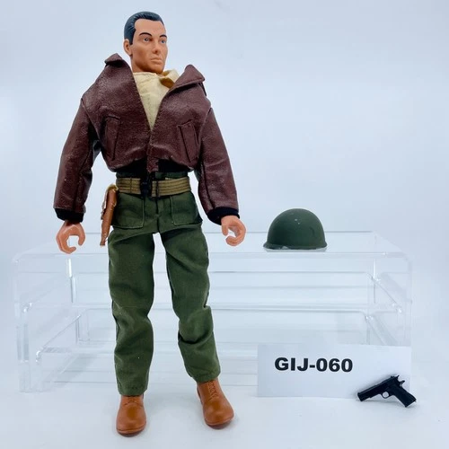 060 GI Joe 12 inch Brown Bomber Jacket 1:6 Action Figure with Accessories