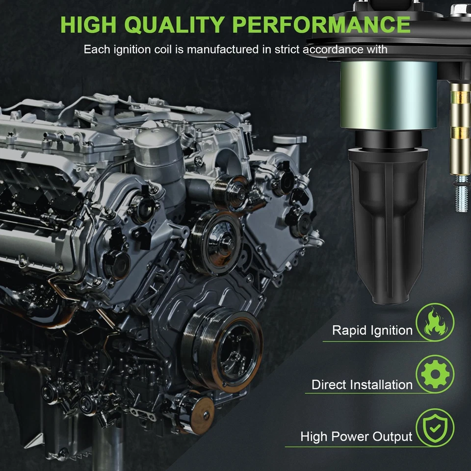 4 bobinas de encendido y bujía Isuzu I-290 2007-2008 2,9 L L4 Foto 2 de 4