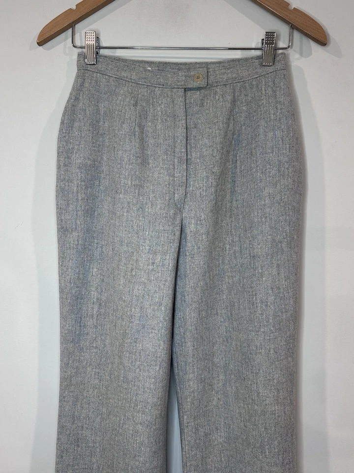 Pantalón Pendleton Vintage Años 50 100% Lana Virgen Marrón Mujer Foto 3 de 4