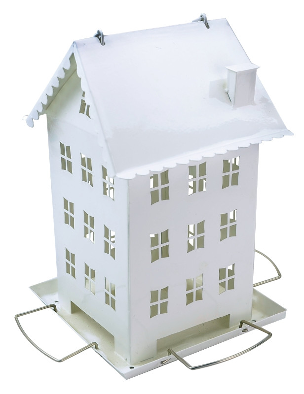 Perky Pet WFH001 2 Farmhouse Wild Bird Feeder, No Size, White