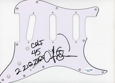 AFROMAN SIGNED AUTOGRAPH STRAT GUITAR PICKGUARD ACOA ELECTRIC COLT 45 & ZIG ZAGS
