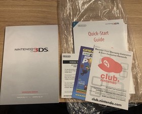 3ds Cosmo Black With Original Box (American Version)