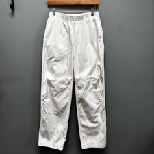 House of CB Luna Drawstring Casual Straight Leg Pants in White S