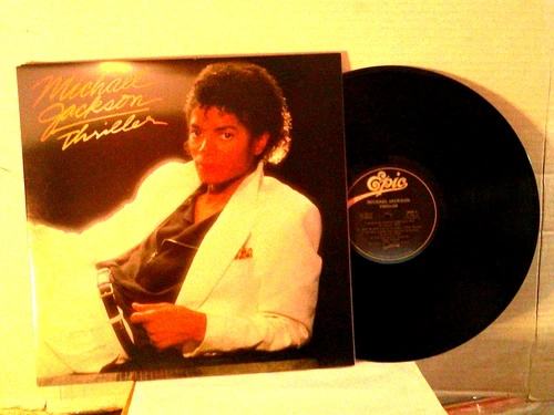 Michael Jackson,Epic, "Thriller", US,LP,stereo,1982 classic,gatefold,inner slv,M