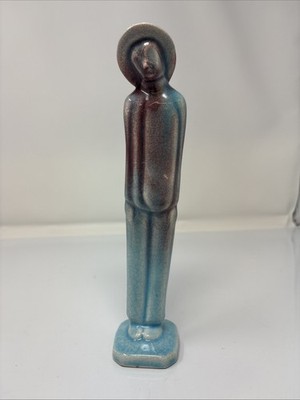 LA MIRADA Pottery  of Mandarin Figurine by Cecil Jones, 1930's Man