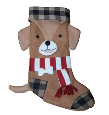 Puppy Dog Christmas Stocking
