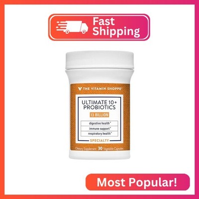 The Vitamin Shoppe Ultimate 10+ Probiotics 13 Billion CFU - 10 Probiotic Strains