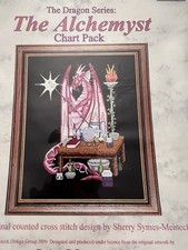 Dragon Series: The Alchemyst Cross Stitch Pattern MEINECK Design 2000 Fantasy