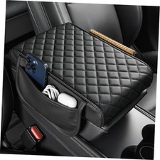 Center Console Cover for SUV Sedan, Thick Arm Rest 12.6" x 7.8" x 2.16" Black