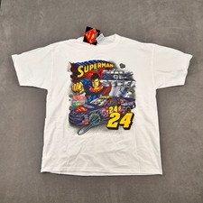 VTG 1999 Chase Authentics Jeff Gordon 24 NASCAR Sz L Dupont Car & Superman NWT