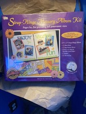 Memories Forever Strap-Hinge Memory Album Kit Scrapbook Crafting Photos