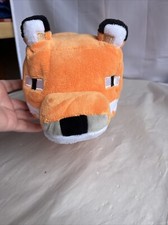 Minecraft Fox Plush Pillow Buddy 20 Inch JINX Mojang orange soft