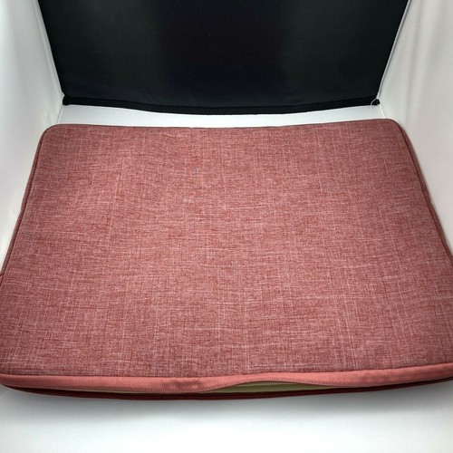 NIDOO Laptop Sleeve Water-Resistant Computer Case Portable Carrying Bag Burgundy - Picture 2 of 9