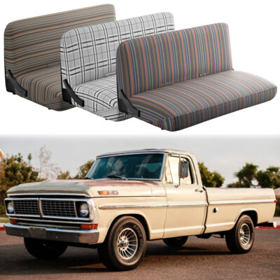 Saddle Blanket Front Car Bench Truck Seat Covers For Ford F-100 Pickup CLASSIC