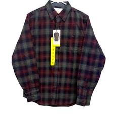 Weatherproof Vintage Mens Size Small Shirt Plaid Button-Down Sml S