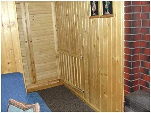 Treppenschutzgitter Türgitter Schutzgitter erweiterbar 72-122 cm Türschutzgitter - Bild 3 von 4