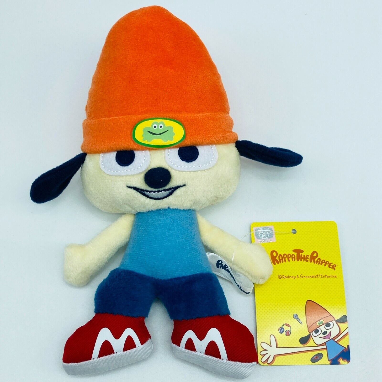 PARAPPA THE RAPPER Parappa 7.4 Plush Doll Japan Kawaii Anime