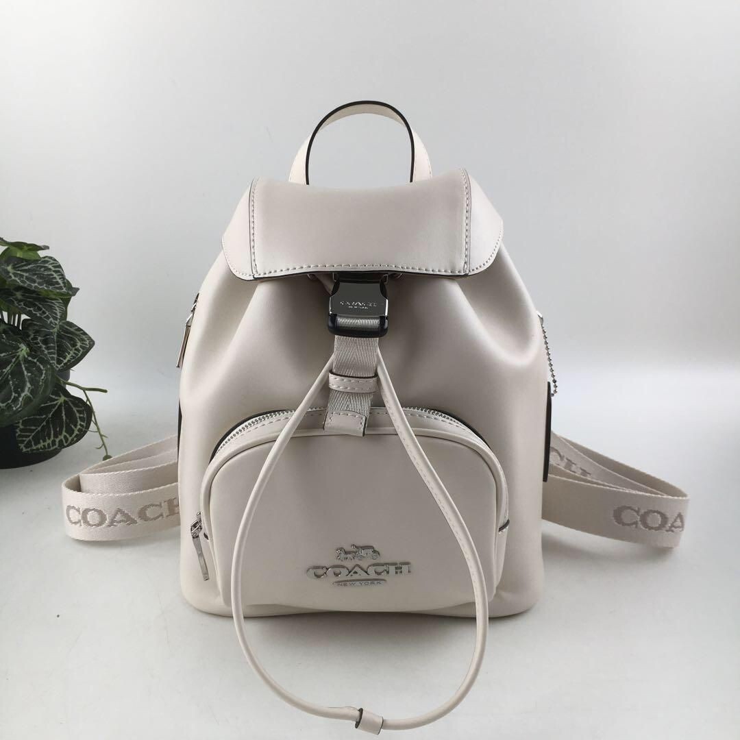 COACH ホワイトリュック・バックパック COACH - 新品 コーチ COACH リュックサック ジェス バックパック
