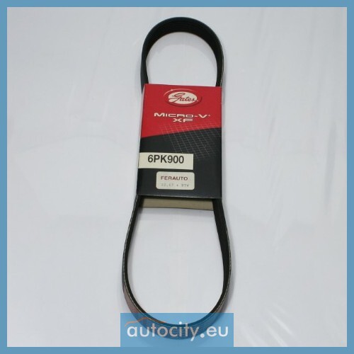 Courroie Trapézoïdale à Nervures BGA 6PK900