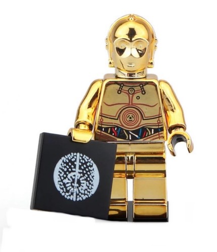 Nano Puzzle Gold Series STAR WARS C-3PO – Metallic Mini Puzzle, Collectible - View #14