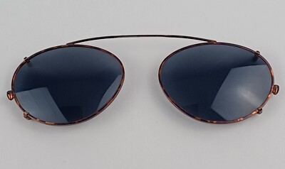 Giorgio Armani 237 832 Clip On Sunglasses Shade Italy Burgundy