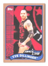 2018 Topps WWE Heritage Tye Dillinger Bronze 85 Parallel Shawn Spears AEW