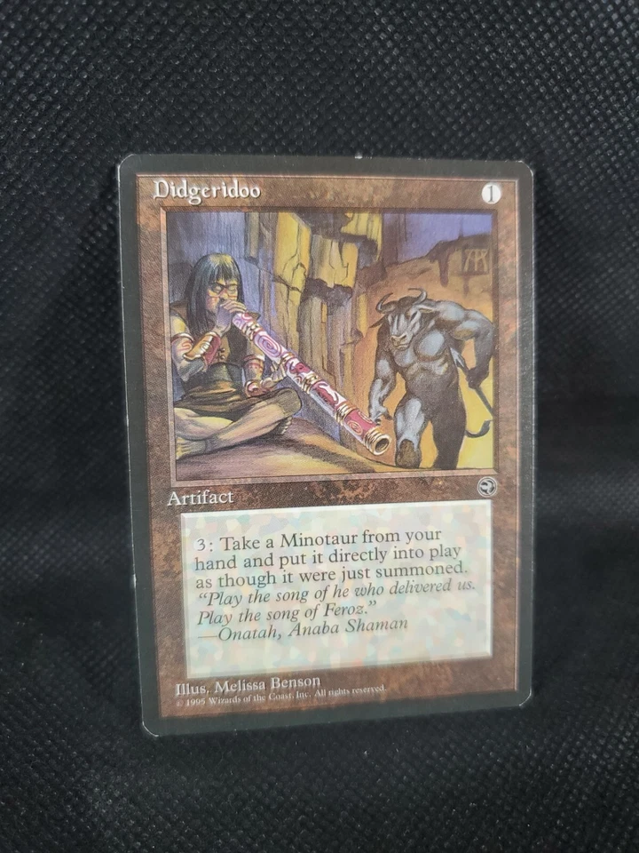 Didgeridoo NM English Homelands Magic The Gathering MTG Reserved See Pics - Image 3 of 4