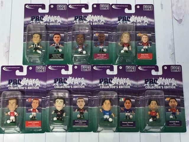 276★サッカー★edwin van der sar★prostarsフィギュア Corinthian ProStars Figure 2002 Series18, Forlan, Shevchenko