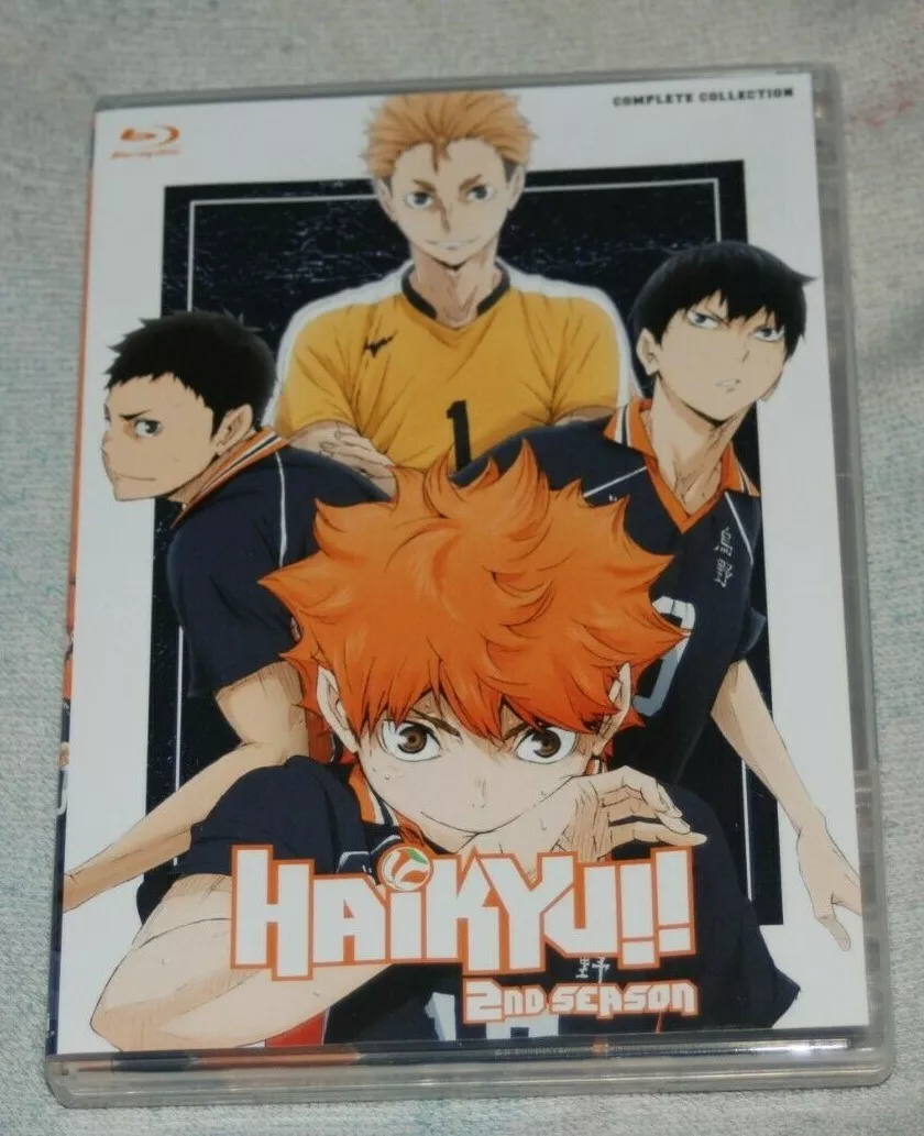 Haikyu Haikyuu Complete Season 2 Limited Premium Blu-ray DVD Box Set Anime