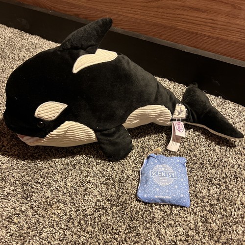 HTF Scentsy Buddy 15” Black \u0026 White Ory 