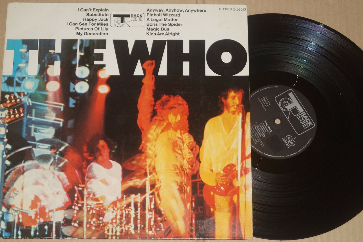 The Who -s/t- LP Track Record (2409 213) | eBay