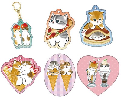 Initial D Keychain Acrylic - Set De 6 Porte-clés Vol.6 - Capsule Toy Japan
