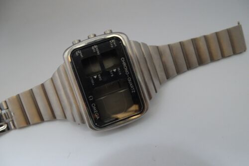 Omega Seamaster Crono-Quarzo Custodia e Bracciale Completo Acciaio 196.0052 Vintage - Foto 3 di 17